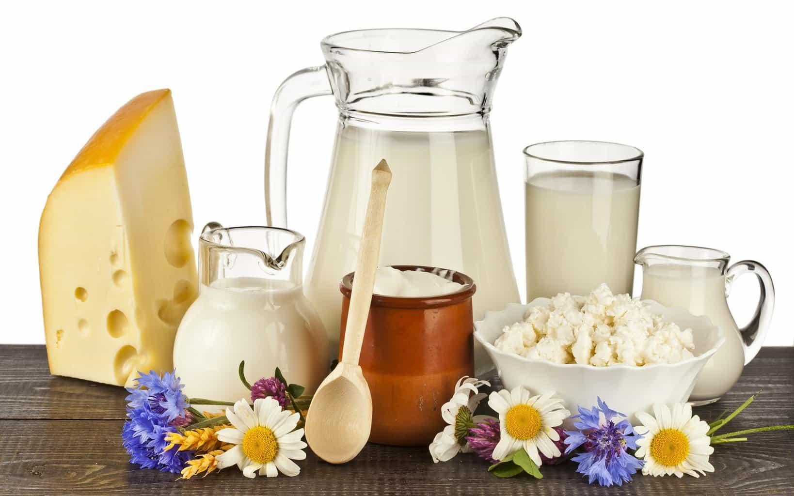 Sữa và các sản phẩm chế biến từ sữa ít béo