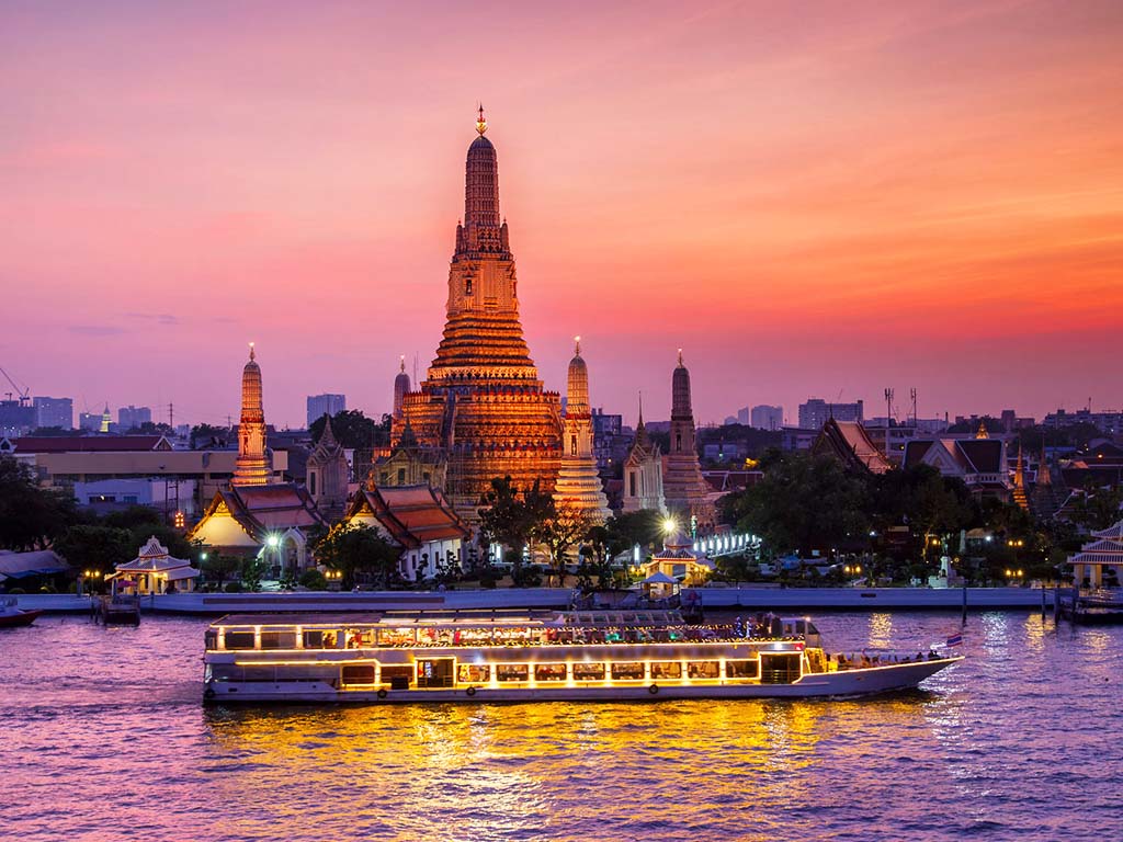 Dòng Sông Chao Phraya huyền thoại, Bangkok, Thái Lan